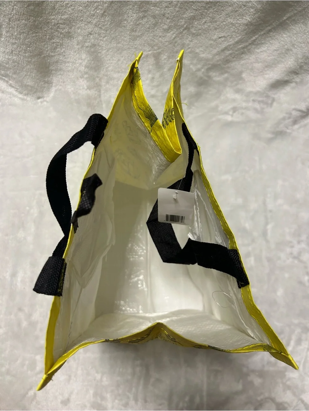 4 small grocery shopping reusable tote bags